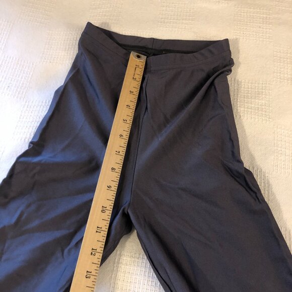 AMERICAN APPAREL Dark Gray PERFORMANCE SPORTSWEAR Leggings Sz SMALL B83 - Picture 3 of 8